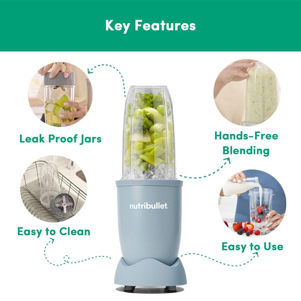 NutriBullet PRO 900W Smoothie Maker with Wet & Dry Blades