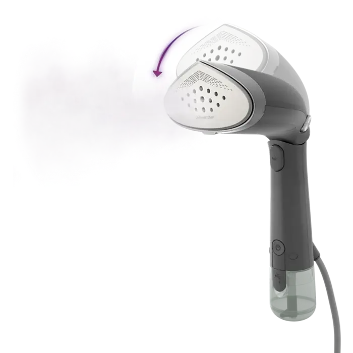 Philips STH7040/80 handheld garment steamer with adjustable head and dual water tanks