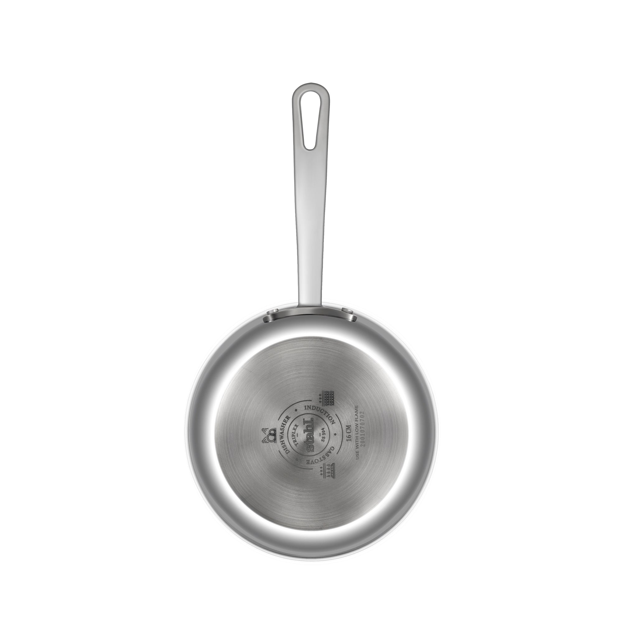 Stahl Stainless Steel Triply Artisan Frypan (without lid)