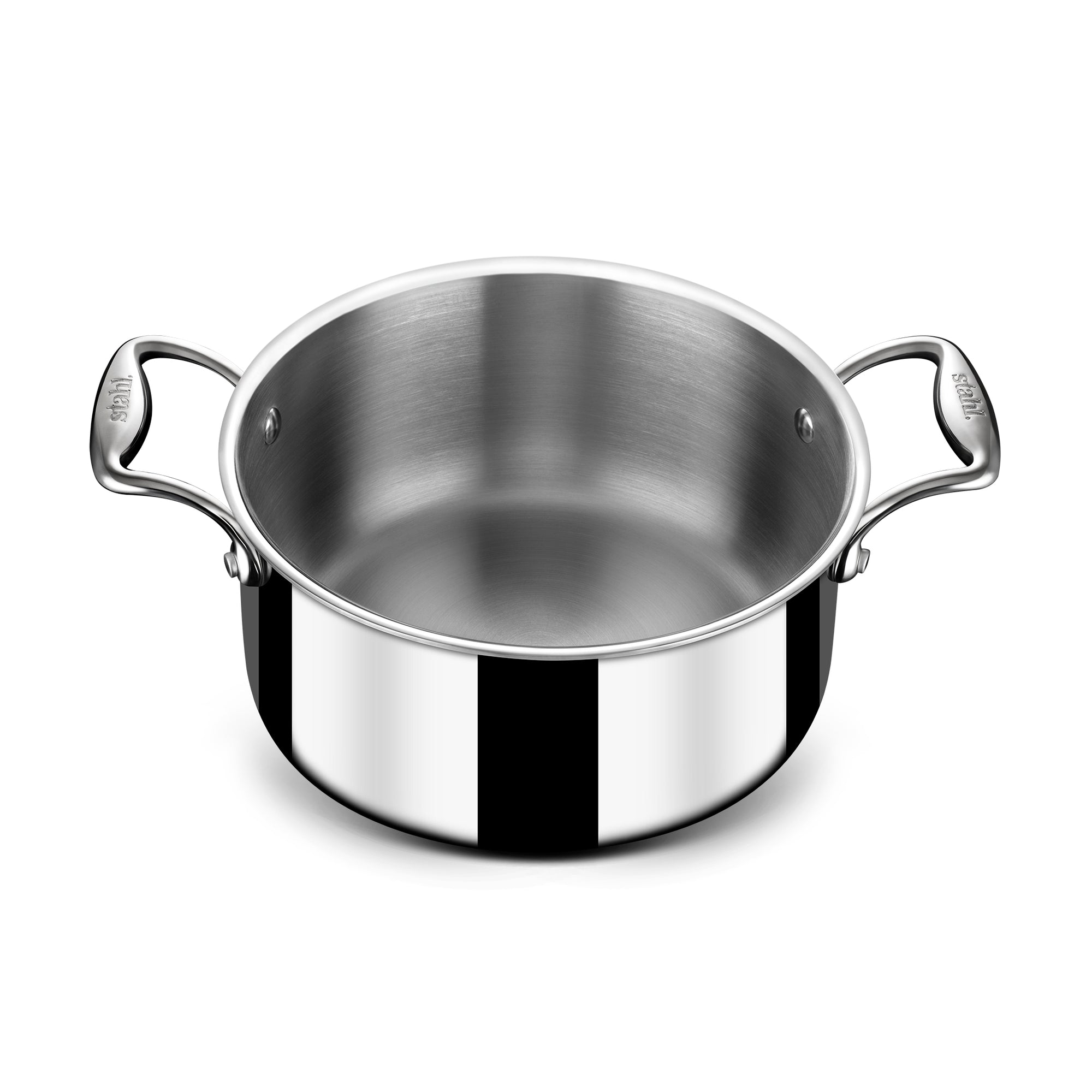 Stahl Artisan Stainless Steel Triply Casserole / Sauce Pot