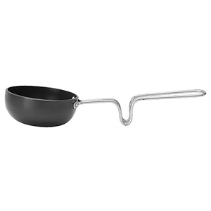 Milton Pro Cook Hard Anodized Tadka Pan, 10 cm | Vaghar Pan | Chounk Pan | Baghar Pan