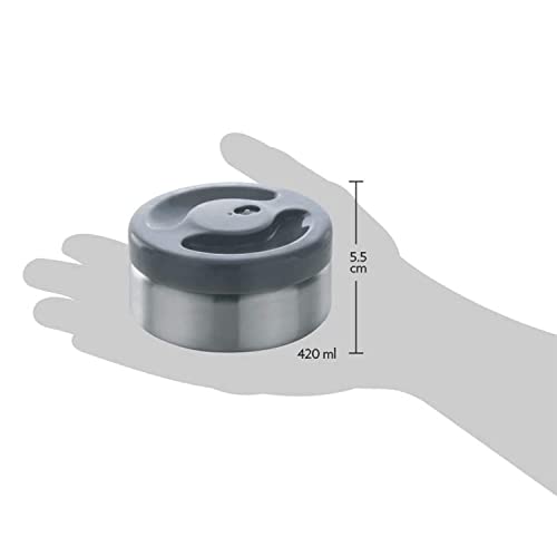 Borosil - Hot-N-Fresh Stainless Steel Insulated Lunch Box, 2 container