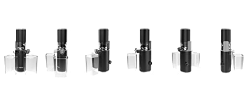 Borosil Easy Juice Cold Press Slow Juicer, Portable Slow Juicer, Compact Design, Less Oxidation, For Fresh Fruits & Vegetables, 130 W