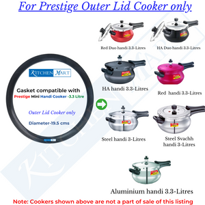 Kitchen Mart Gasket compatible with Prestige Handi Cooker Gasket