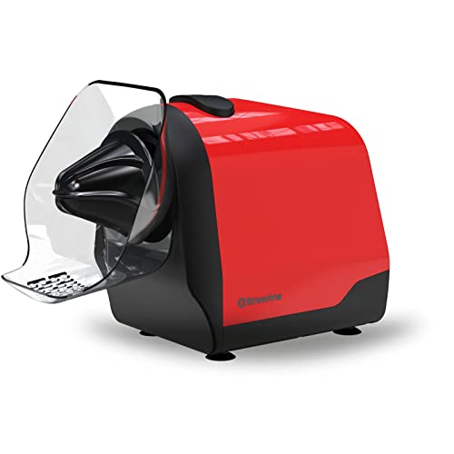 Brewine Coconut Scraper & Citrus Press, 200 watts, Red