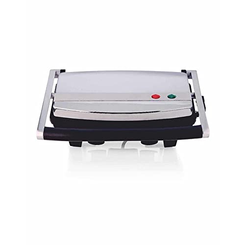 Borosil Jumbo 1000-Watt Grill Sandwich Maker, Black