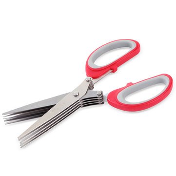 KIngGray Five Layers of Multilayer Stainless Steel Scissors (MultiColor)
