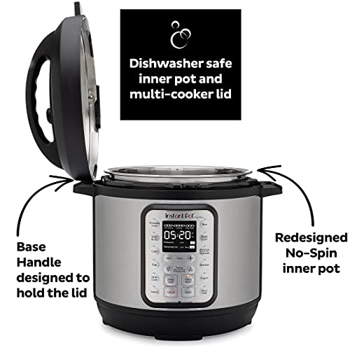 Instant Pot Duo Plus 60 9 in 1 Stainless Steel Multi Functional Outer Lid Pressure Cooker 6 Qt