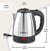 Milton Insta Electric 1200 Stainless Steel Kettle, 1.2 Litres, Silver