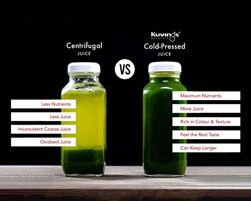 Kuvings B1700 Professional Cold Press Whole Slow Juicer with Smoothie & Sorbet Attachments Included