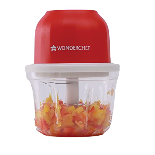 Wonderchef Zippy Cordless Chopper 350 Ml, 1 Year Warranty