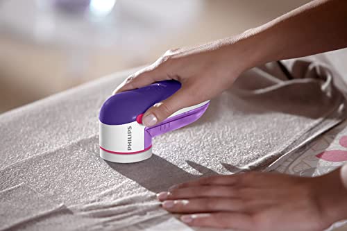 Philips GC026/30 Fabric Shaver - Professional Lint & Pill Remover for Sweaters, Blankets & Carpets
