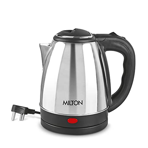 Milton Insta Electric 2000 Stainless Steel Kettle, 2 Litres, Silver