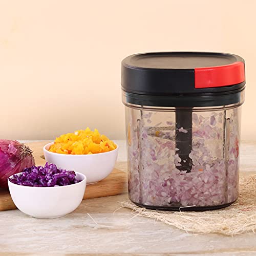 Plastic 900ml 6 Blade Handy Chopper,blender For Kitchen 