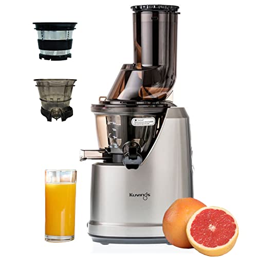 Kuvings B1700 Professional Cold Press Whole Slow Juicer with Smoothie & Sorbet Attachments Included
