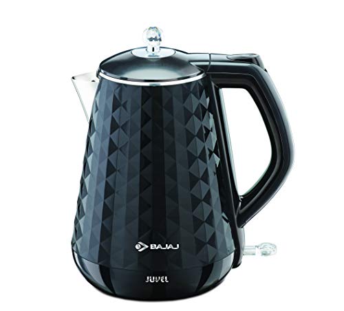 Bajaj Electricals Juvel 1.5-Litre Double Walled Electric Kettle (Black)