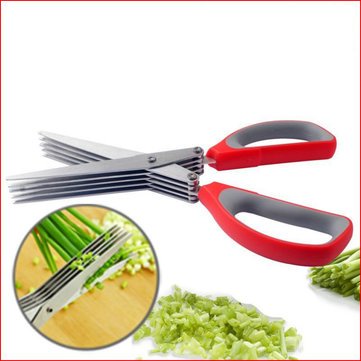 KIngGray Five Layers of Multilayer Stainless Steel Scissors (MultiColor)