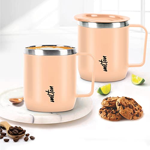 MILTON Star Gift Set, Double Walled Stainless Steel Mug with Lid