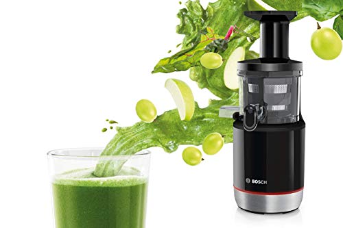 Bosch Lifestyle MESM731M 150-Watt Cold Press Slow Juicer (Black)