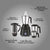 Preethi Galaxy Plus MG-250 Mixer grinder, 750 watt, Black, 4 Jars - Super Extractor juicer Jar