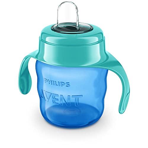 Philips Avent Classic Soft Polypropylene Spout Cup (Green/Blue, 200ml)