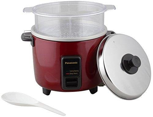 Panasonic SR-MS103 5-Cup Electric Rice Cooker 12hr Warmer Vegetable Steamer