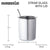 GAZELLE - Stainless Steel Glass with Straw for Kids | Sipper Glass with Straw 90s Kids' Favourite Cup | Steel Glass for Kids Water Milk Juice | Steel Sipper Straw Tumbler for Kids 250ml