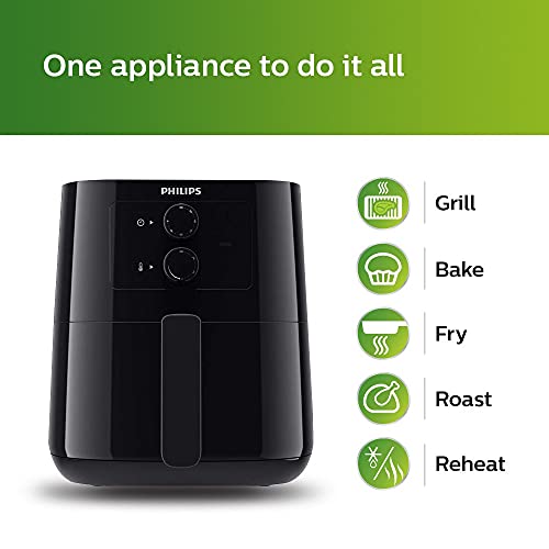 Philips Digital Air Fryer with Rapid Air Technology, 0.8Kg, 4.1L, 1400 -  KITCHEN MART