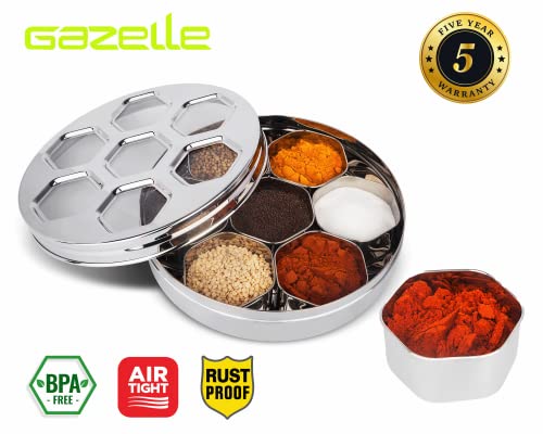 Masala Dabba Spice Storage Container - Mukti's Kitchen