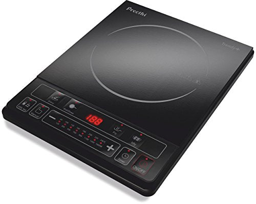Preethi Trendy Plus 116 1600-Watt Induction Cooktop (Black)