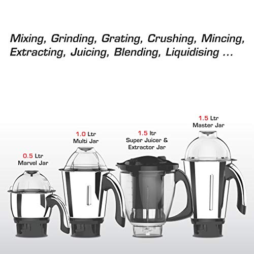 Vidiem ADC MG 579A, 750 Watts Mixer Grinder