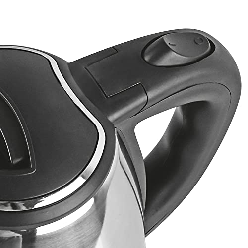 Milton Insta Electric 2000 Stainless Steel Kettle, 2 Litres, Silver