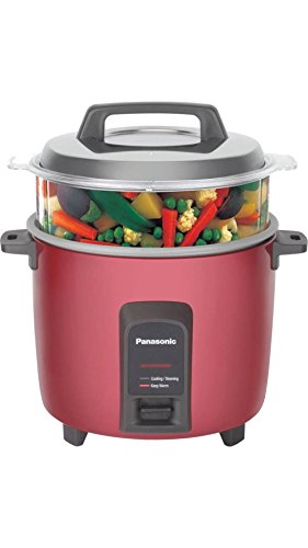 Panasonic SR-Y18FHS 4.4 Liters Automatic Rice Cooker, Red