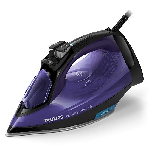 PHILIPS Perfect Care Power Life Steam Iron GC3925/34, 2400W, Safety Shut-Off with No-Burns Guaranteed