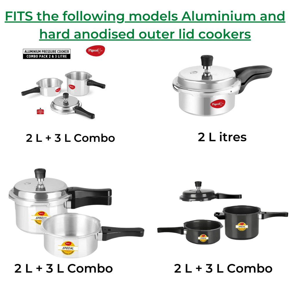 Kitchen Mart Gasket compatible with Pigeon Aluminium Pressure