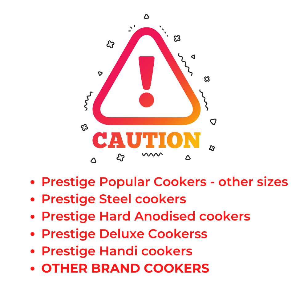 Prestige Gasket for Popular Plus Aluminium Pressure cooker