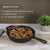Wonderchef Forza Cast-Iron Fry Pan, Pre-Seasoned Cookware, Induction Friendly, 20cm, 3.8mm