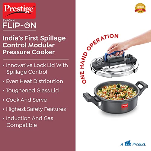 Prestige 3 litre pressure cooker online black