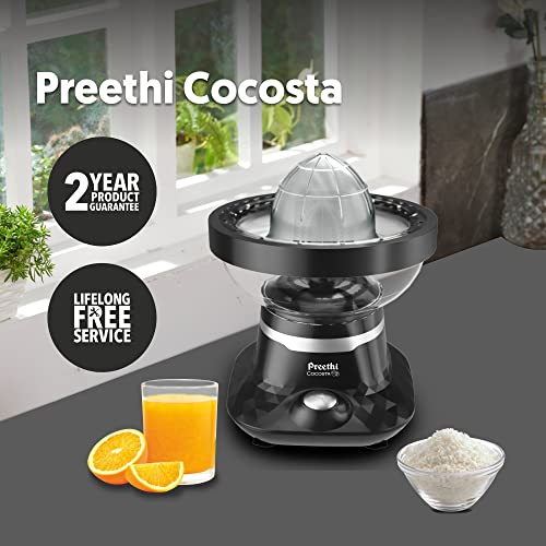 Preethi Cocosta KP001 Coconut Scraper & Citrus Juicer
