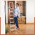 Bathla Advance 7-Step Foldable Aluminium Ladder with Sure-Hinge Technology (Orange)