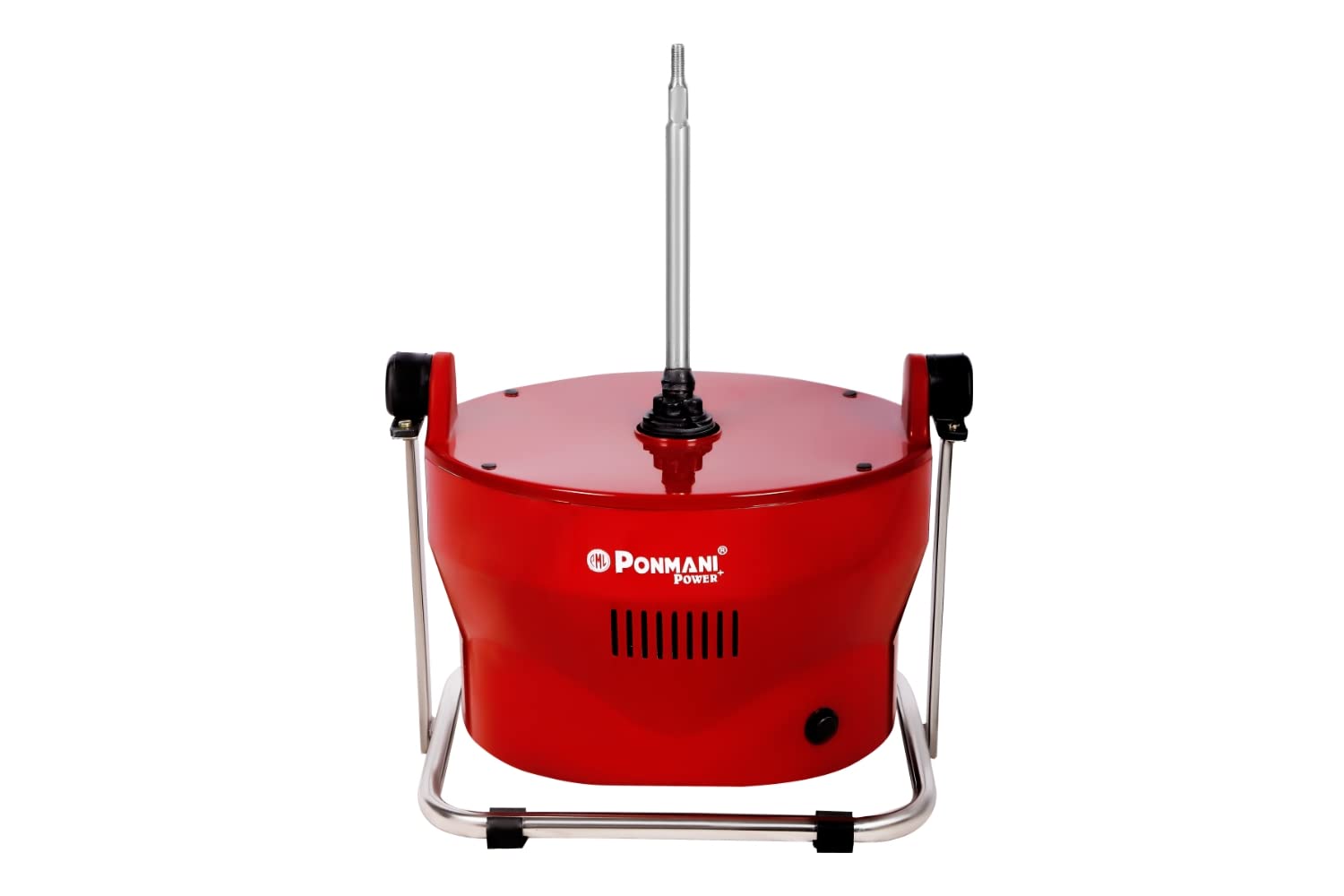 Ponmani Power Plus - 3Ltr Tilting Wet Grinder, 225W Copper Motor, Red