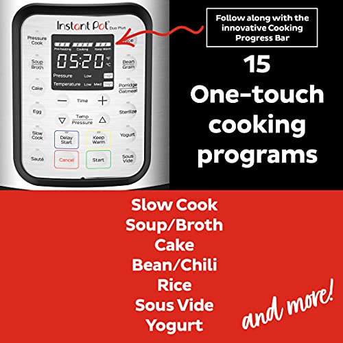 Instant Pot Duo Plus 60 9 in 1 Stainless Steel Multi Functional