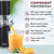 Borosil Easy Juice Cold Press Slow Juicer, Portable Slow Juicer, Compact Design, Less Oxidation, For Fresh Fruits & Vegetables, 130 W