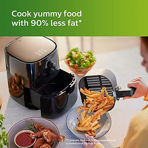 Philips Digital Air Fryer with Rapid Air Technology, 0.8Kg, 4.1L, 1400 -  KITCHEN MART