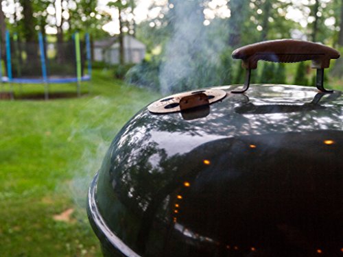 Weber Original Kettle Premium Charcoal Grill, 22-Inch, Black - New Model GBS