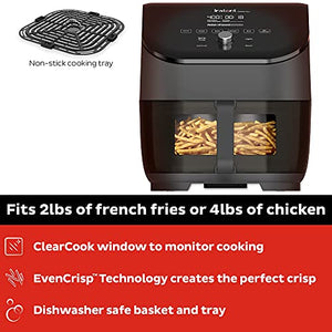 Instant Pot Air Fryer Vortex 6QT Clear Cook Touch Control Panel 360° 6QT ClearCook, 1700 watts