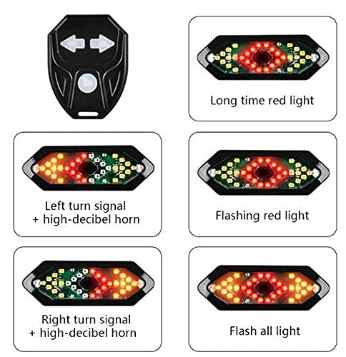 Smart rear bike light hot sale