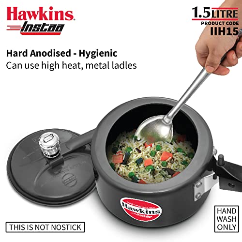 Hawkins pressure cooker range hot sale