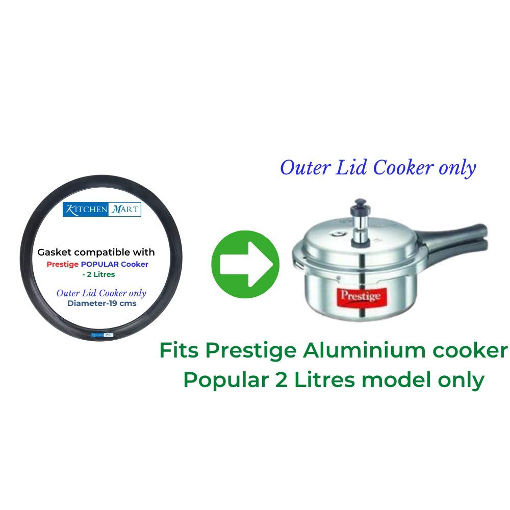 Prestige Popular Aluminium Pressure cooker Gasket (Outer Lid) | Brand Kitchen Mart