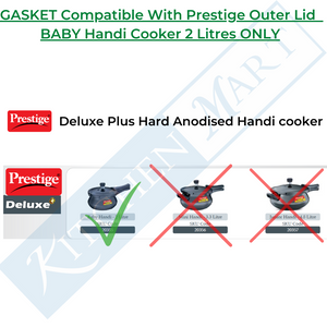Kitchen Mart Gasket compatible with Prestige Handi Cooker Gasket